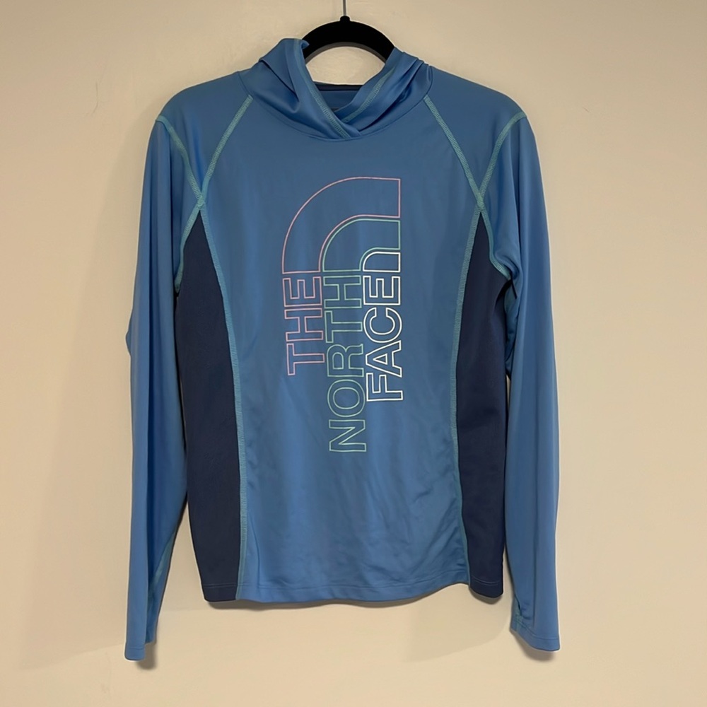 The North Face girl blue hoodie | XL 18